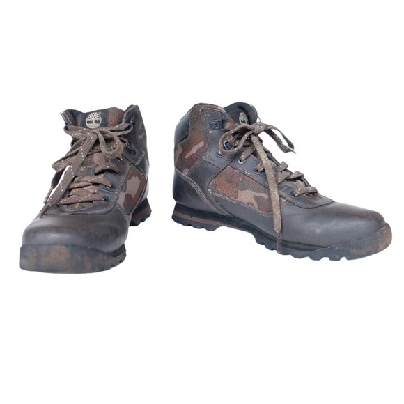 Timberland Camouflage Combat Lace Up Military Tactical Ankle Outdoor Boots EUC 7 main image 9